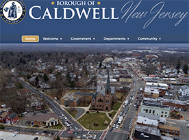 caldwell nj website